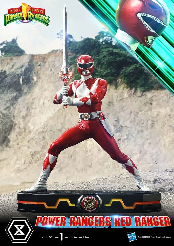 Mighty Morphin Power Rangers Premium Masterline Statue 1/4 Red Ranger 62 cm - Prime 1 Studio Statues