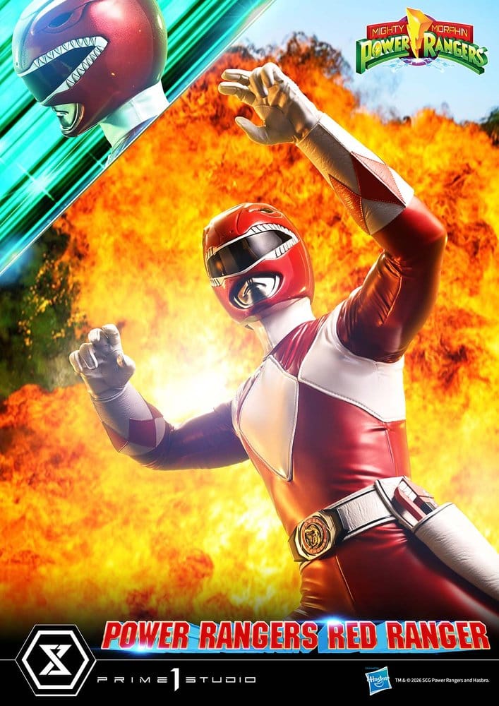 Mighty Morphin Power Rangers Premium Masterline Statue 1/4 Red Ranger 62 cm - Prime 1 Studio Statues