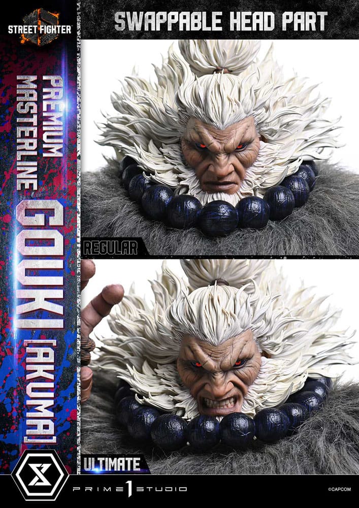 Street Fighter 6 Premium Masterline Series Statue 1/4 Akuma Ultimate Bonus Version 69 cm