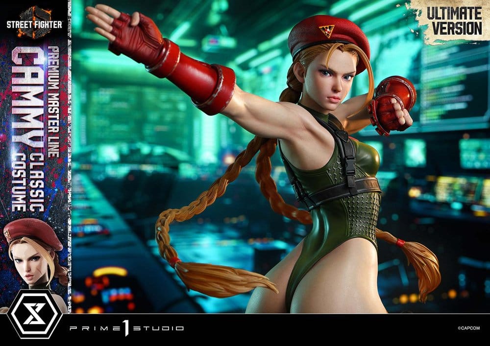 Street Fighter 6 Ultimate Premium Masterline Statue 1/4 Cammy Classic Costume Ultimate Version 54 cm - Prime 1 Studio Statues