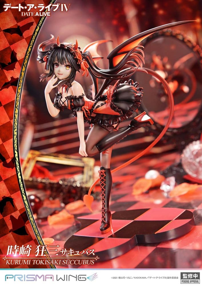 Date A Live Prisma Wing PVC Statue 1/7 Kurumi Tokisaki succubus 25 cm - Prime 1 Studio Statues