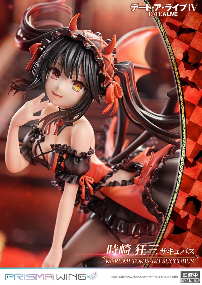 Date A Live Prisma Wing PVC Statue 1/7 Kurumi Tokisaki succubus 25 cm - Prime 1 Studio Statues