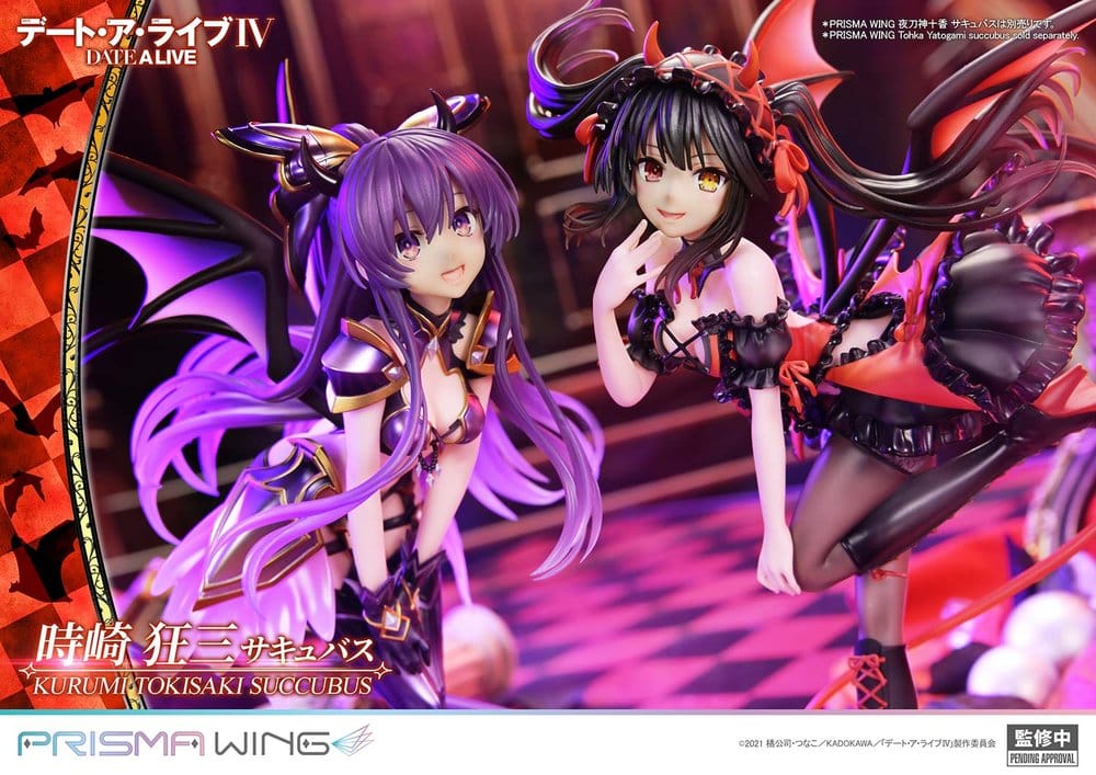 Date A Live Prisma Wing PVC Statue 1/7 Kurumi Tokisaki succubus 25 cm - Prime 1 Studio Statues