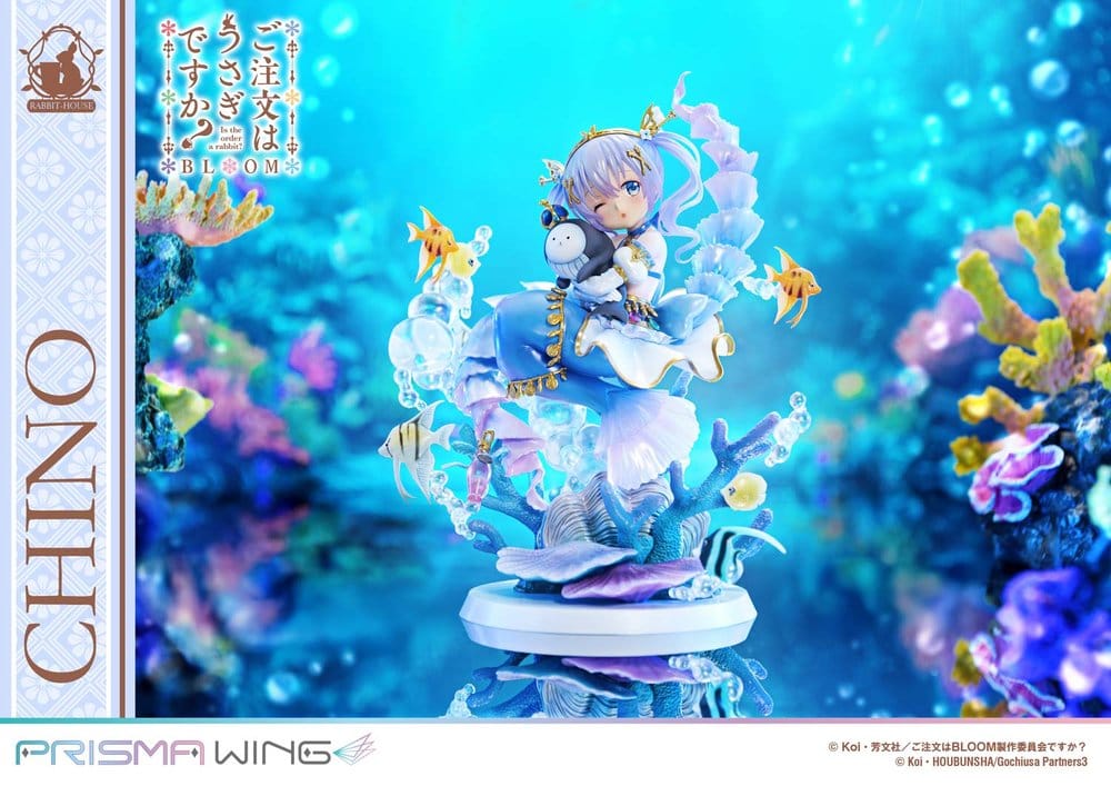 Is the Order a Rabbit? BLOOM Prisma Wing Pre-Painted Figure 1/7 Chino 21 cm - Prime 1 Studio Statues & Busts
