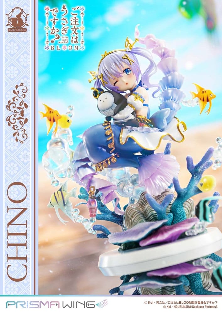 Is the Order a Rabbit? BLOOM Prisma Wing Pre-Painted Figure 1/7 Chino 21 cm - Prime 1 Studio Statues & Busts