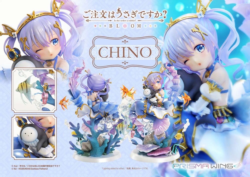 Is the Order a Rabbit? BLOOM Prisma Wing Pre-Painted Figure 1/7 Chino 21 cm - Prime 1 Studio Statues & Busts