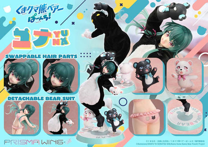 Kuma Kuma Kuma Bear Punch! Prisma Wing PVC Statue 1/7 Yuna 28 cm