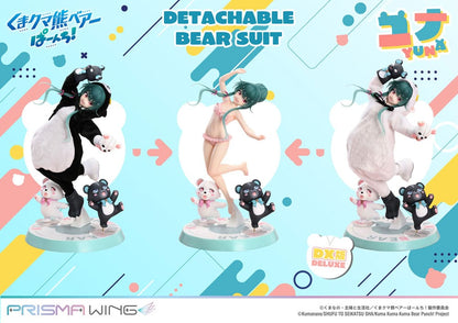 Kuma Kuma Kuma Bear Punch! Prisma Wing PVC Statue 1/7 Yuna Deluxe Version 28 cm - Prime 1 Studio Statues