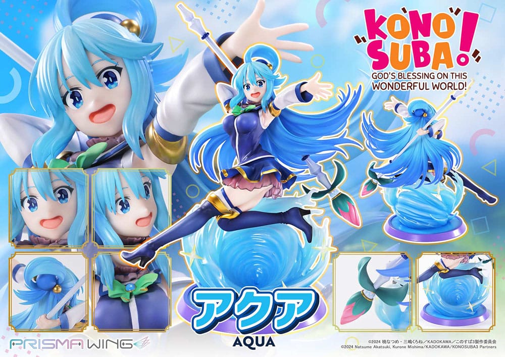 Konusuba - God's blessing on this wonderful world! Prisma Wing PVC Statue 1/7 Aqua 24 cm - Prime 1 Studio Statues