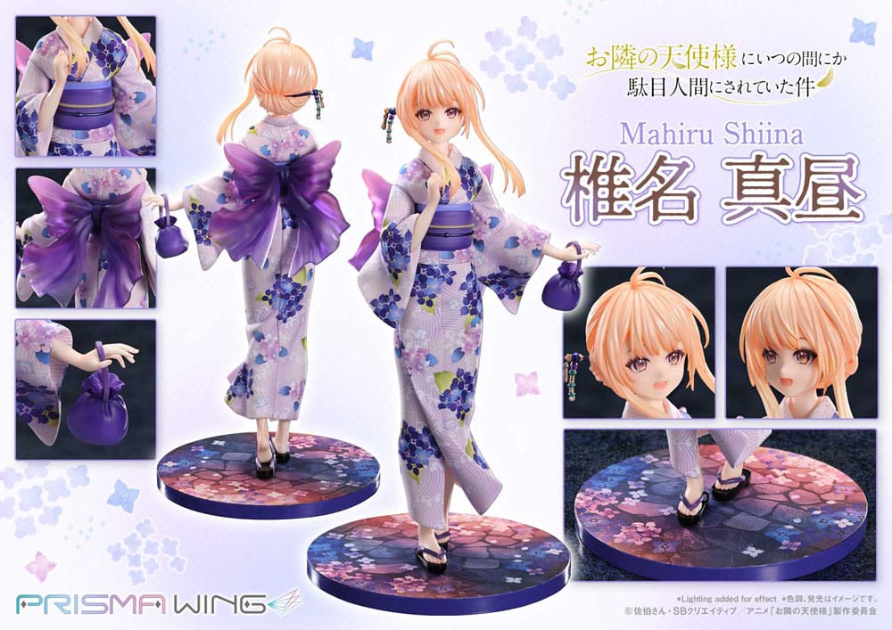 The Angel Next Door Spoils Me Rotten Prisma Wing PVC Statue 1/7 Mahiru Shiina 24 cm