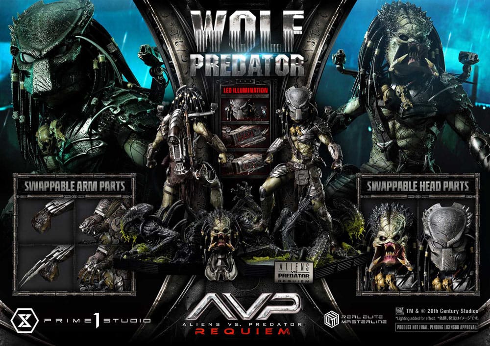 Alien vs. Predator Real Elite Masterline Series Statue 1/3 Requiem