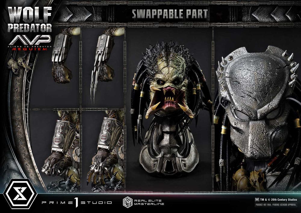 Alien vs. Predator Real Elite Masterline Series Statue 1/3 Requiem