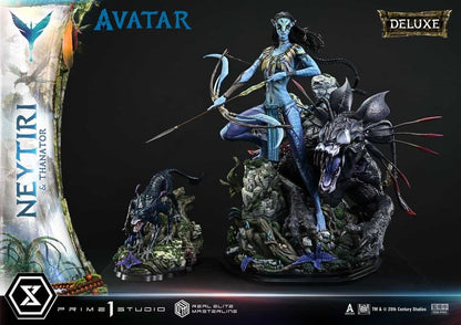 Avatar (Film) Real Elite Masterline Series Statue 1/4 Neytiri & Thanator Deluxe Version 75 cm