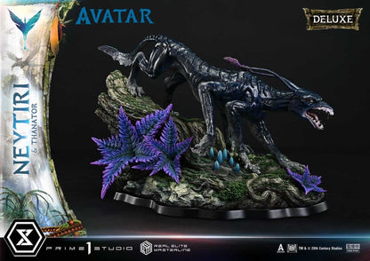 Avatar (Film) Real Elite Masterline Series Statue 1/4 Neytiri & Thanator Deluxe Bonus Version 75 cm