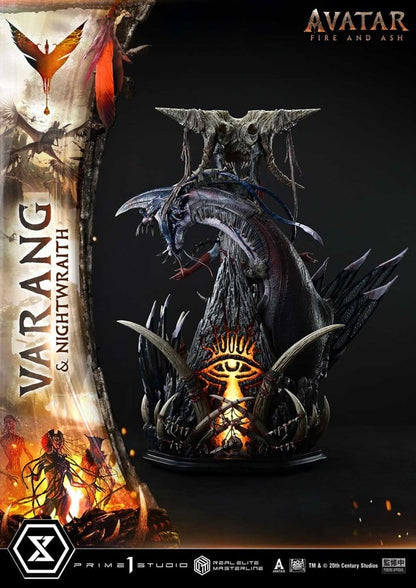Avatar: Fire and Ash (Film) Real Elite Masterline Series Statue 1/4 Varang & Nightwraith Avatar Legacy Collection 96 cm - Prime 1 Studio Statues