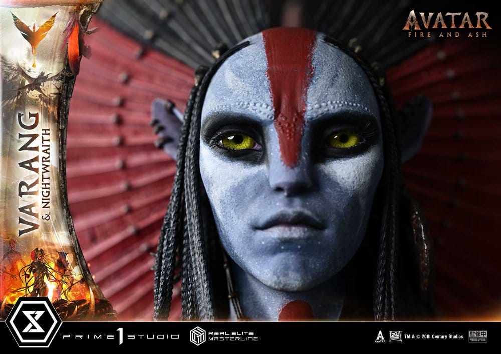 Avatar: Fire and Ash (Film) Real Elite Masterline Series Statue 1/4 Varang & Nightwraith Avatar Legacy Collection 96 cm - Prime 1 Studio Statues