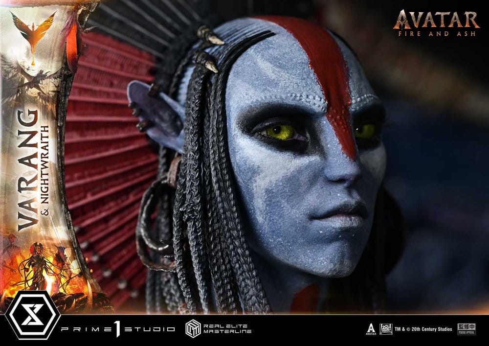 Avatar: Fire and Ash (Film) Real Elite Masterline Series Statue 1/4 Varang & Nightwraith Avatar Legacy Collection 96 cm - Prime 1 Studio Statues