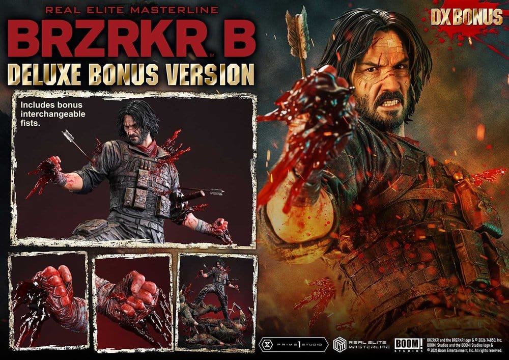 BRZRKR Real Elite Masterline Statue 1/4 B DX Bonus Version 70 cm - Prime 1 Studio Statues