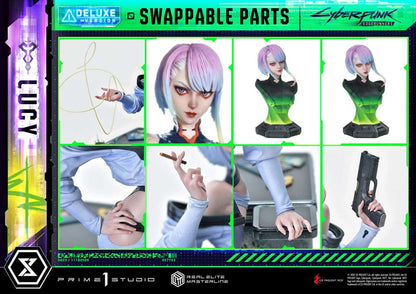 Cyberpunk: Edgerunners Real Elite Masterline Series Statue 1/4 Deluxe Bonus Version 50 cm - Prime 1 Studio Statues & Busts