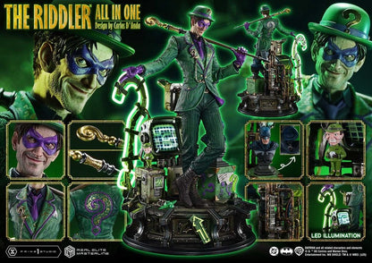 DC Comics Real Elite Masterline Series Statue 1/3 The Riddler All In One (Design by Carlos D'Anda) 74 cm - Prime 1 Studio Statues