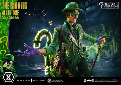 DC Comics Real Elite Masterline Series Statue 1/3 The Riddler All In One (Design by Carlos D'Anda) Deluxe Version 74 cm - Prime 1 Studio Statues