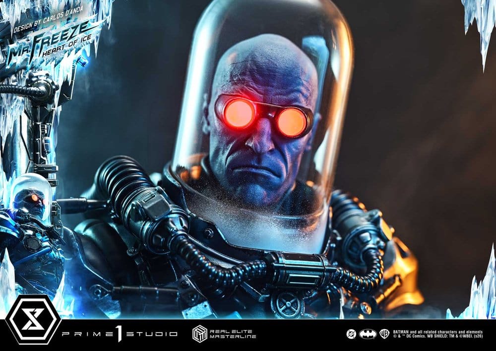 DC Comics Real Elite Masterline Series Statue 1/3 Batman (Comics) Mr. Freeze Heart of Ice (Design by Carlos D'Anda) - Prime 1 Studio Statues