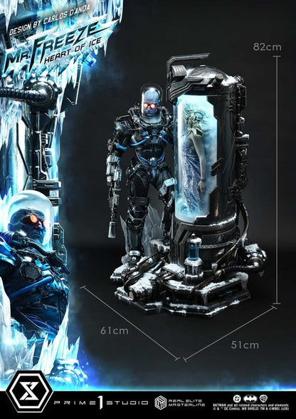 DC Comics Real Elite Masterline Series Statue 1/3 Batman (Comics) Mr. Freeze Heart of Ice (Design by Carlos D'Anda) - Prime 1 Studio Statues