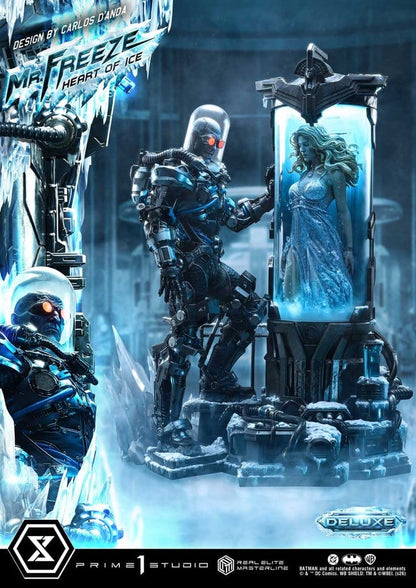 DC Comics Real Elite Masterline Series Statue 1/3 Batman (Comics) Mr. Freeze Heart of Ice (Design by Carlos D'Anda) Deluxe Version - Prime 1 Studio Statues