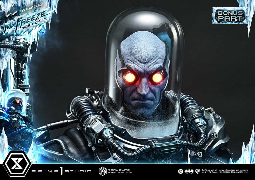 DC Comics Real Elite Masterline Series Statue 1/3 Batman (Comics) Mr. Freeze Heart of Ice (Design by Carlos D'Anda) Deluxe Bonus Version - Prime 1 Studio Statues