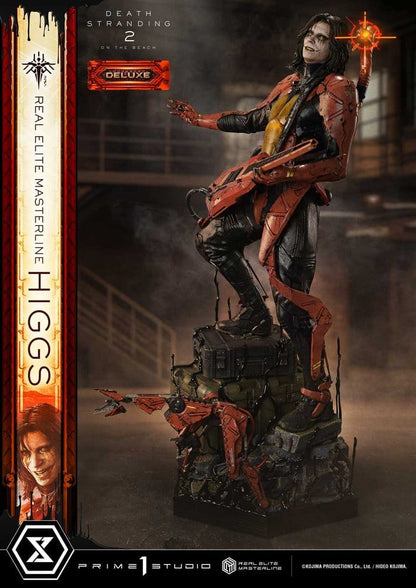 Death Stranding 2: On The Beach Real Elite Masterline Statue 1/3 Higgs Deluxe Version 81 cm - Prime 1 Studio Statues & Busts
