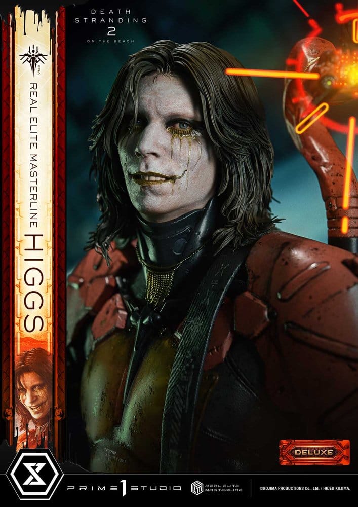 Death Stranding 2: On The Beach Real Elite Masterline Statue 1/3 Higgs Deluxe Version 81 cm - Prime 1 Studio Statues & Busts