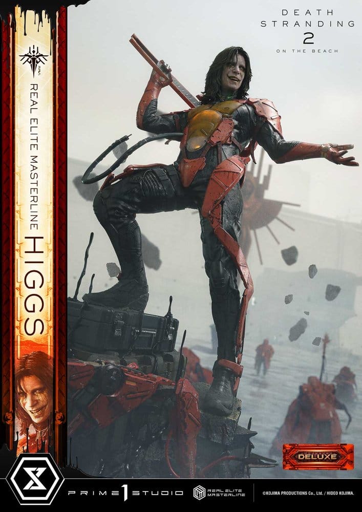 Death Stranding 2: On The Beach Real Elite Masterline Statue 1/3 Higgs Deluxe Version 81 cm - Prime 1 Studio Statues & Busts