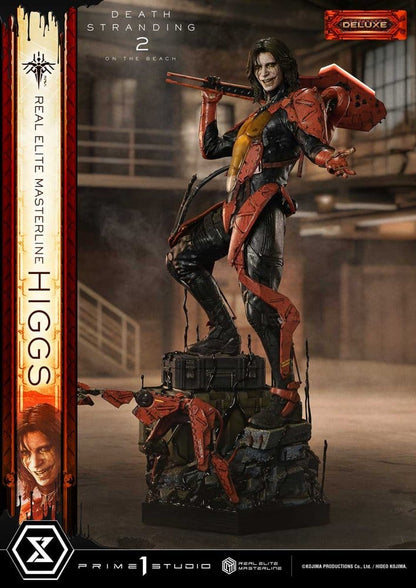 Death Stranding 2: On The Beach Real Elite Masterline Statue 1/3 Higgs DX Bonus Version 81 cm - Prime 1 Studio Statues & Busts