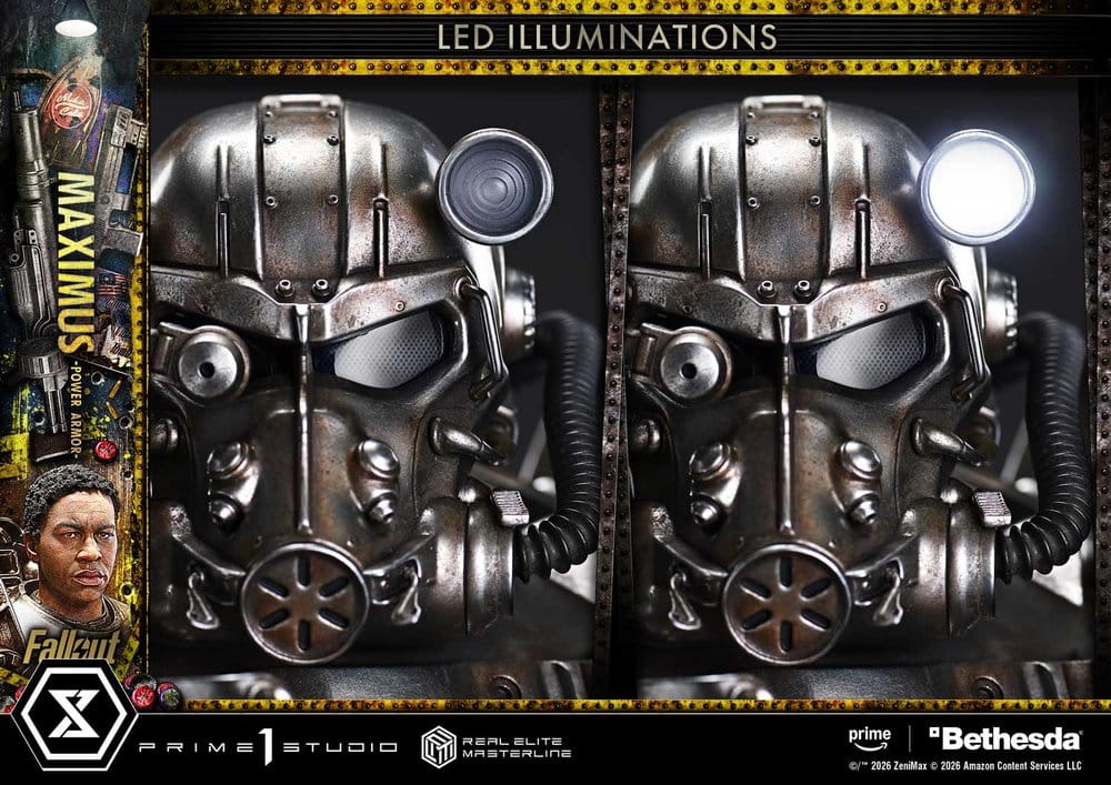 Fallout Real Elite Masterline Statue 1/4 Maximus Power Armor 67 cm - Prime 1 Studio Statues & Busts