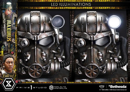 Fallout Real Elite Masterline Statue 1/4 Maximus Power Armor 67 cm - Prime 1 Studio Statues & Busts
