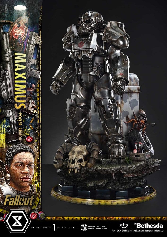Fallout Real Elite Masterline Statue 1/4 Maximus Power Armor 67 cm - Prime 1 Studio Statues & Busts