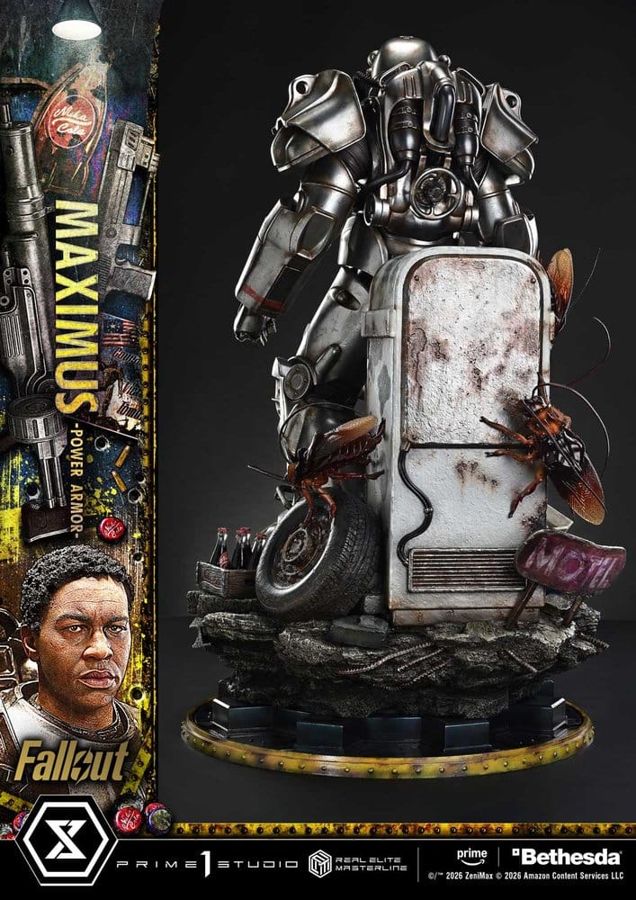 Fallout Real Elite Masterline Statue 1/4 Maximus Power Armor 67 cm - Prime 1 Studio Statues & Busts
