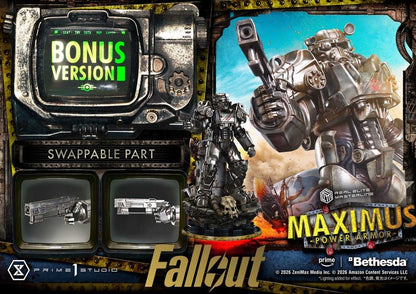 Fallout Real Elite Masterline Statue 1/4 Maximus Power Armor DX Bonus Version 67 cm - Prime 1 Studio Statues & Busts