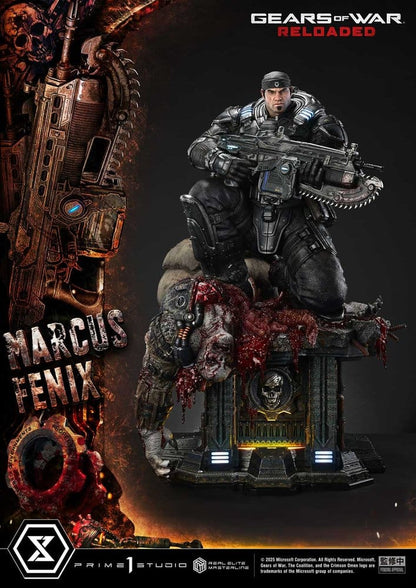 Gears of War: Reloaded Real Elite Masterline Series Statue 1/3 Marcus Fenix Ultimate Version 97 cm - Prime 1 Studio Statues