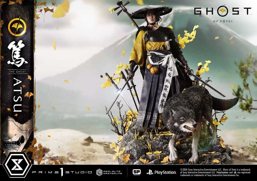 Ghost of Yotei Real Elite Masterline Statue 1/4 Atsu 59 cm - Prime 1 Studio Statues & Busts
