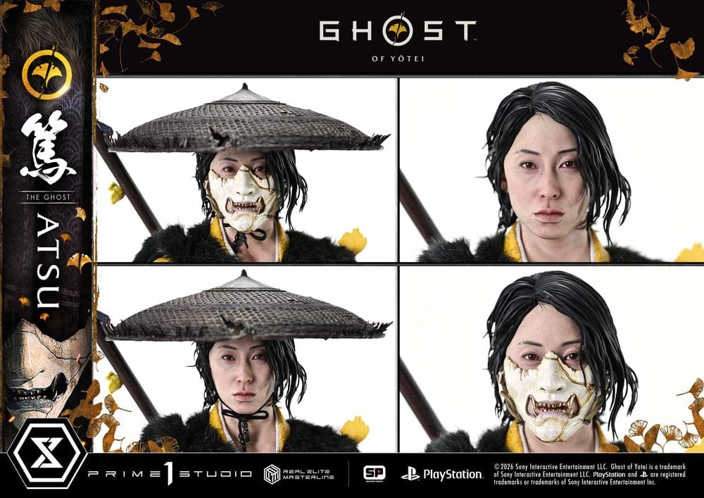 Ghost of Yotei Real Elite Masterline Statue 1/4 Atsu 59 cm - Prime 1 Studio Statues & Busts