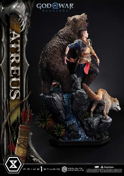 God of War: Ragnarok Real Elite Masterline Statue 1/3 Atreus 96 cm - Prime 1 Studio Statues