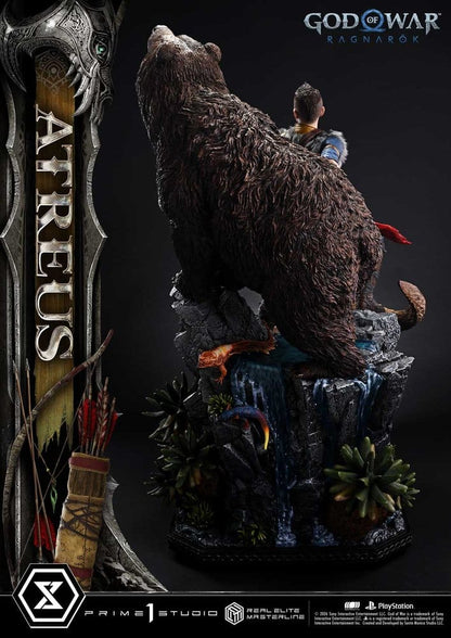 God of War: Ragnarok Real Elite Masterline Statue 1/3 Atreus Deluxe Version 96 cm - Prime 1 Studio Statues