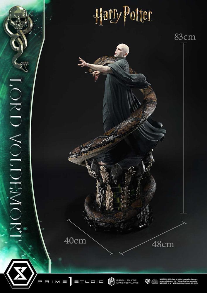 Harry Potter Real Elite Masterline Series Statue 1/4 Lord Voldemort Bonus Version 83 cm - Prime 1 Studio Statues