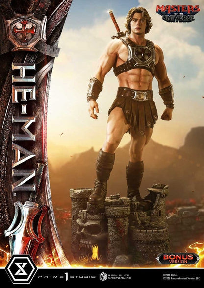 Masters of the Universe (2026 Film) Real Elite Masterline Series Statue 1/3 He-Man DX Bonus Version 117 cm - Prime 1 Studio Statues