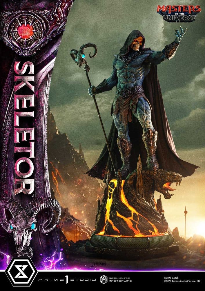 Masters of the Universe (2026 Film) Real Elite Masterline Series Statue 1/3 Skeletor 95 cm - Prime 1 Studio Statues
