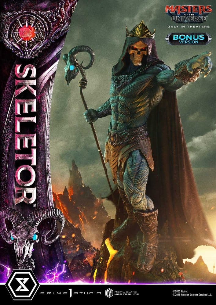 Masters of the Universe (2026 Film) Real Elite Masterline Series Statue 1/3 Skeletor Bonus Version 96 cm - Prime 1 Studio Statues