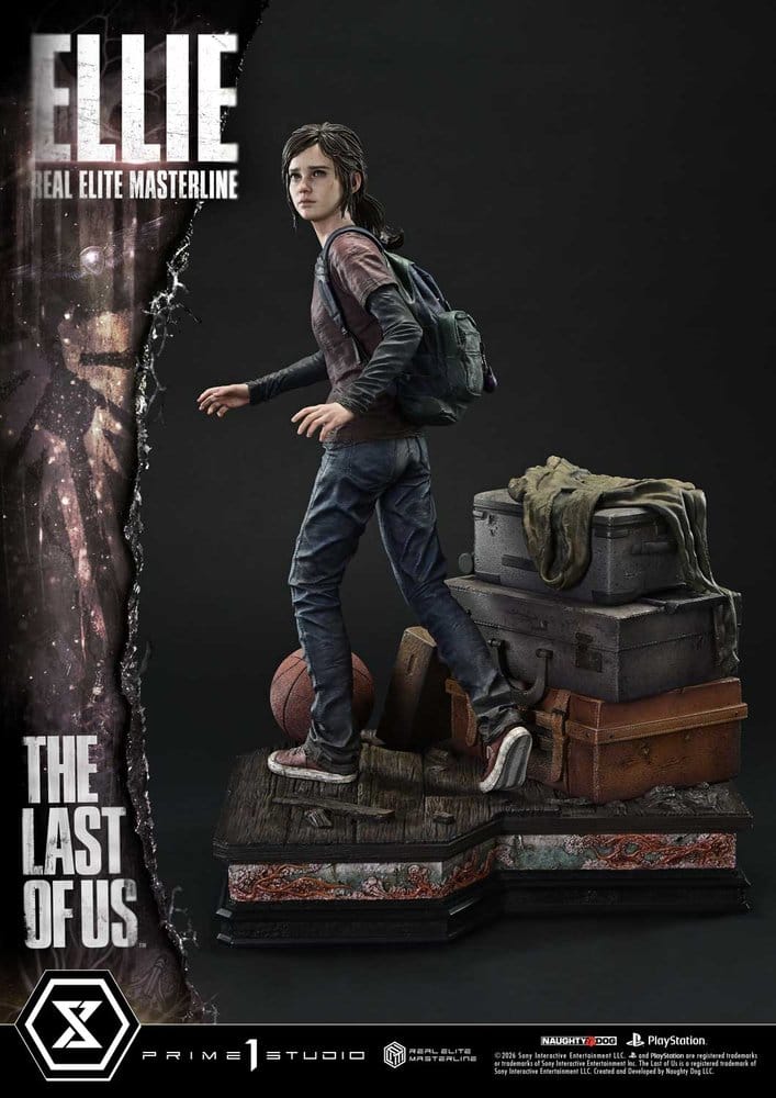 The Last of Us (Part I) Real Elite Masterline Statue 1/4 Ellie 46 cm - Prime 1 Studio Statues