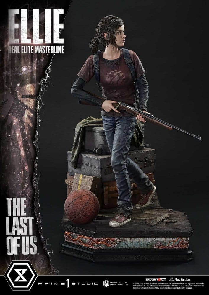 The Last of Us (Part I) Real Elite Masterline Statue 1/4 Ellie 46 cm - Prime 1 Studio Statues