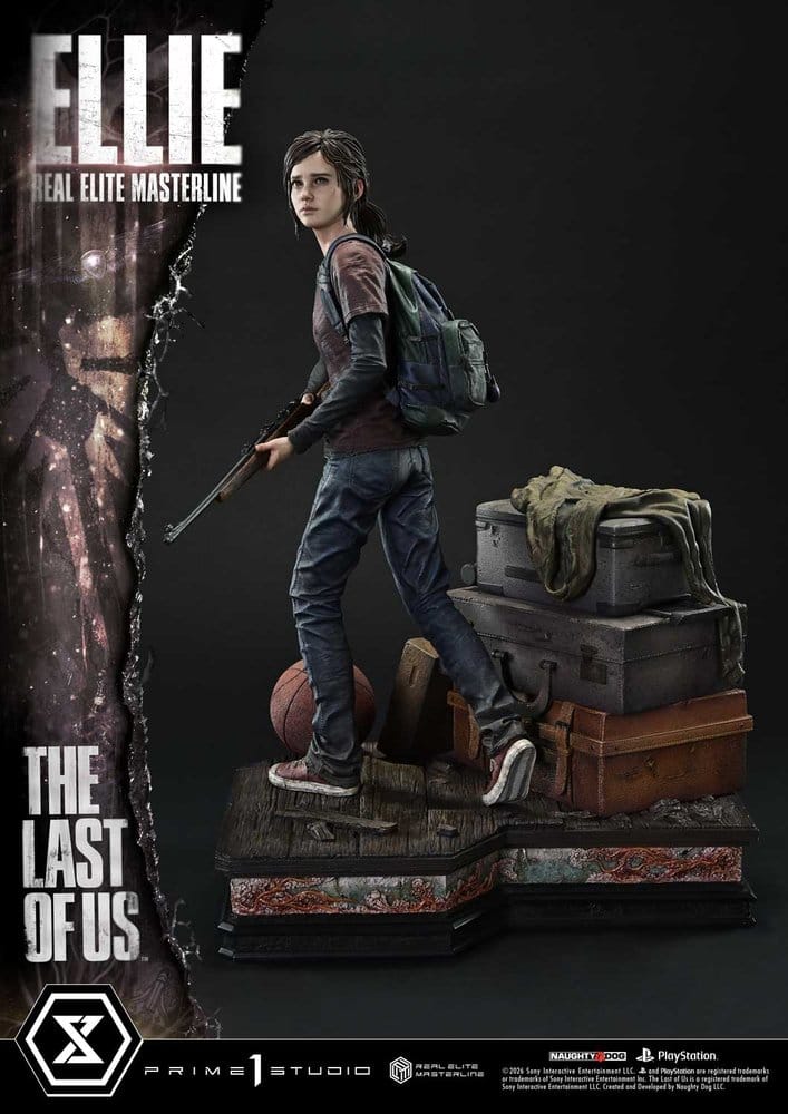 The Last of Us (Part I) Real Elite Masterline Statue 1/4 Ellie 46 cm - Prime 1 Studio Statues